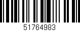Código de barras (EAN, GTIN, SKU, ISBN): '51764983'