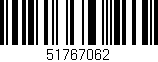 Código de barras (EAN, GTIN, SKU, ISBN): '51767062'
