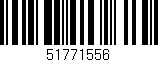 Código de barras (EAN, GTIN, SKU, ISBN): '51771556'