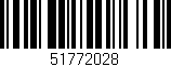 Código de barras (EAN, GTIN, SKU, ISBN): '51772028'