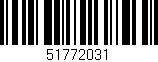 Código de barras (EAN, GTIN, SKU, ISBN): '51772031'