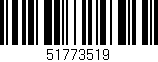 Código de barras (EAN, GTIN, SKU, ISBN): '51773519'