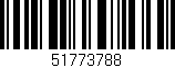 Código de barras (EAN, GTIN, SKU, ISBN): '51773788'