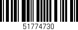 Código de barras (EAN, GTIN, SKU, ISBN): '51774730'