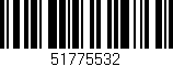 Código de barras (EAN, GTIN, SKU, ISBN): '51775532'