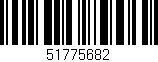 Código de barras (EAN, GTIN, SKU, ISBN): '51775682'