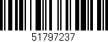 Código de barras (EAN, GTIN, SKU, ISBN): '51797237'