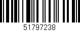 Código de barras (EAN, GTIN, SKU, ISBN): '51797238'