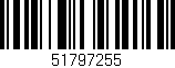 Código de barras (EAN, GTIN, SKU, ISBN): '51797255'