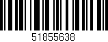 Código de barras (EAN, GTIN, SKU, ISBN): '51855638'