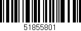Código de barras (EAN, GTIN, SKU, ISBN): '51855801'