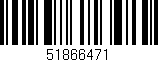 Código de barras (EAN, GTIN, SKU, ISBN): '51866471'