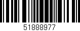 Código de barras (EAN, GTIN, SKU, ISBN): '51888977'