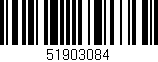 Código de barras (EAN, GTIN, SKU, ISBN): '51903084'