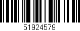 Código de barras (EAN, GTIN, SKU, ISBN): '51924579'