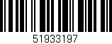 Código de barras (EAN, GTIN, SKU, ISBN): '51933197'