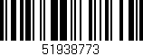 Código de barras (EAN, GTIN, SKU, ISBN): '51938773'