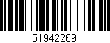 Código de barras (EAN, GTIN, SKU, ISBN): '51942269'