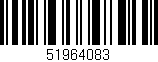 Código de barras (EAN, GTIN, SKU, ISBN): '51964083'