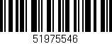 Código de barras (EAN, GTIN, SKU, ISBN): '51975546'