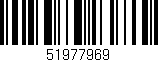 Código de barras (EAN, GTIN, SKU, ISBN): '51977969'