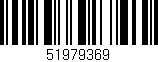 Código de barras (EAN, GTIN, SKU, ISBN): '51979369'