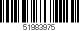 Código de barras (EAN, GTIN, SKU, ISBN): '51983975'