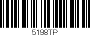 Código de barras (EAN, GTIN, SKU, ISBN): '5198TP'