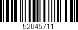 Código de barras (EAN, GTIN, SKU, ISBN): '52045711'