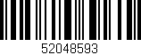 Código de barras (EAN, GTIN, SKU, ISBN): '52048593'