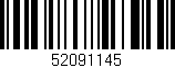 Código de barras (EAN, GTIN, SKU, ISBN): '52091145'