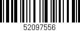 Código de barras (EAN, GTIN, SKU, ISBN): '52097556'