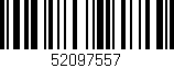 Código de barras (EAN, GTIN, SKU, ISBN): '52097557'