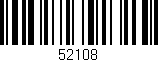 Código de barras (EAN, GTIN, SKU, ISBN): '52108'