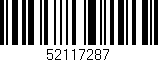 Código de barras (EAN, GTIN, SKU, ISBN): '52117287'