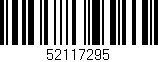 Código de barras (EAN, GTIN, SKU, ISBN): '52117295'