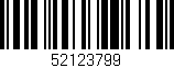 Código de barras (EAN, GTIN, SKU, ISBN): '52123799'