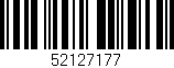 Código de barras (EAN, GTIN, SKU, ISBN): '52127177'