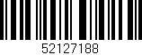 Código de barras (EAN, GTIN, SKU, ISBN): '52127188'