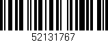 Código de barras (EAN, GTIN, SKU, ISBN): '52131767'
