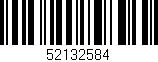 Código de barras (EAN, GTIN, SKU, ISBN): '52132584'