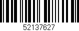 Código de barras (EAN, GTIN, SKU, ISBN): '52137627'