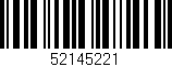 Código de barras (EAN, GTIN, SKU, ISBN): '52145221'