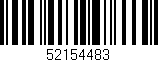 Código de barras (EAN, GTIN, SKU, ISBN): '52154483'