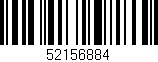 Código de barras (EAN, GTIN, SKU, ISBN): '52156884'