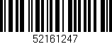 Código de barras (EAN, GTIN, SKU, ISBN): '52161247'