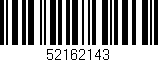 Código de barras (EAN, GTIN, SKU, ISBN): '52162143'