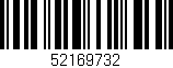 Código de barras (EAN, GTIN, SKU, ISBN): '52169732'