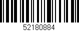Código de barras (EAN, GTIN, SKU, ISBN): '52180884'