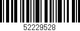 Código de barras (EAN, GTIN, SKU, ISBN): '52229528'